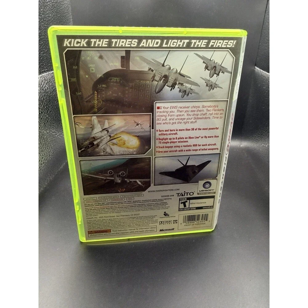 Over G: Fighters (Xbox 360, 2006) Complete Tested Working - Free Ship